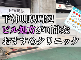 下神明駅周辺のピル処方婦人科おすすめクリニック10選を紹介しています。